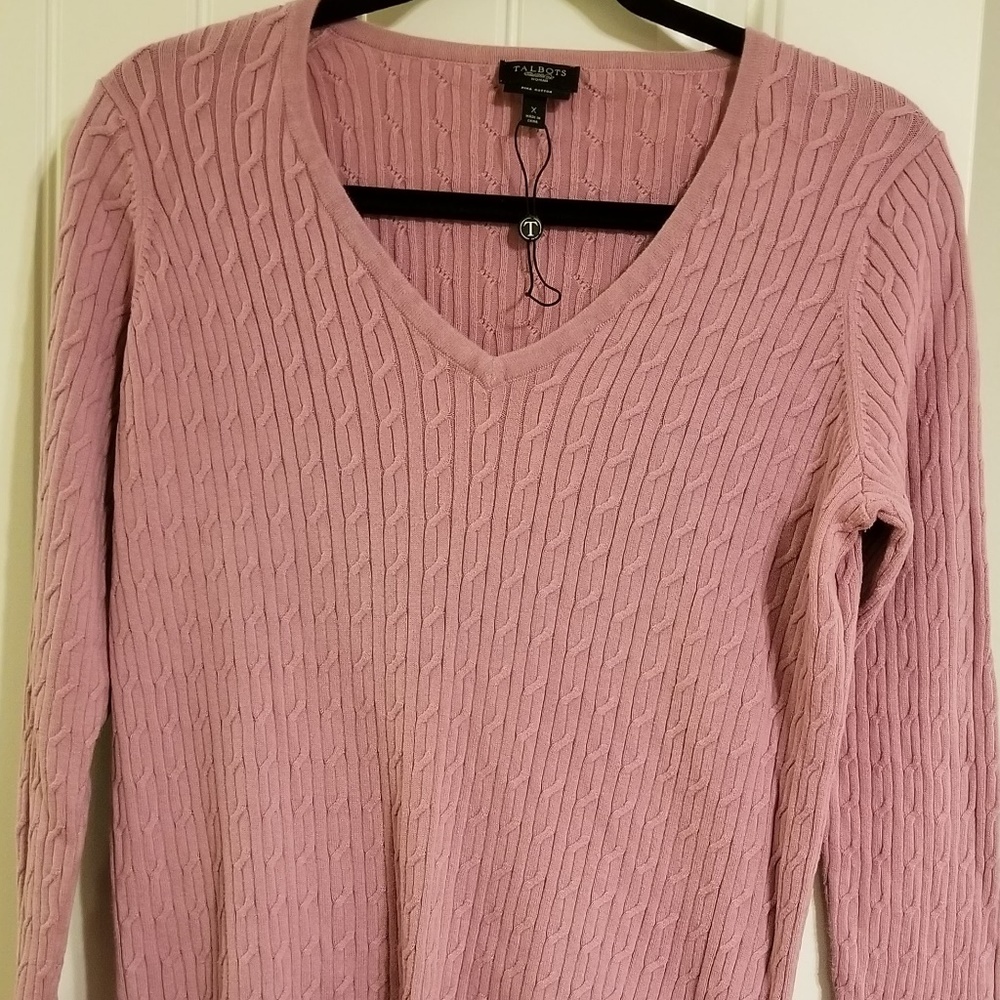 REDUCED TO CLEAR! Pink Women's Talbot Sweater